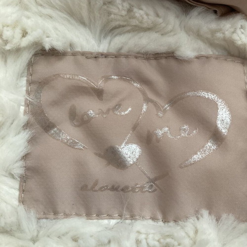 Alouette girl jacket like new, size 2-3 years, beige and pink