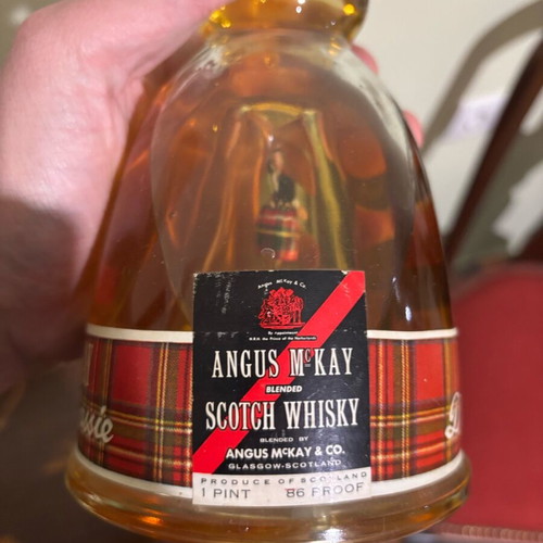 Angus McKay Dancing Lass Scotch Whisky Bottle sealed like new