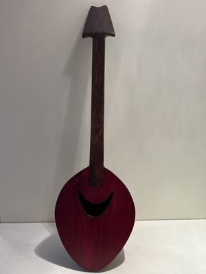 Baglamadaki decorative used wooden instrument