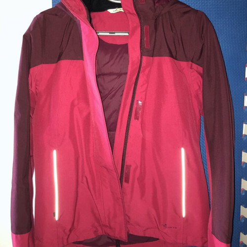 Jacket for girl 14-18 years like new, brown and red