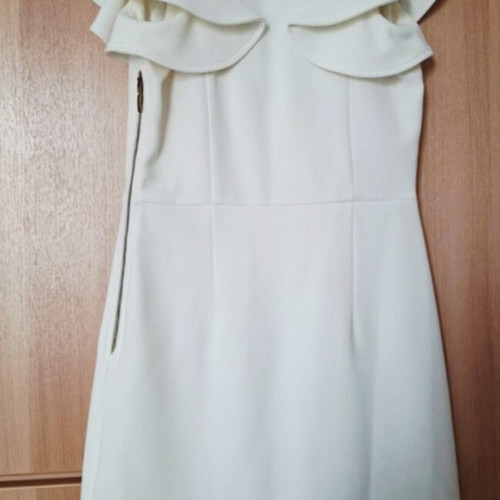 Manolo dress white-cream like new, suitable for christenings and weddings