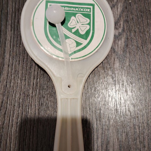 Panathinaikos toy used, 1980s, height 20 cm