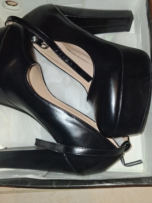 Melissa Black High Heels New Size 39