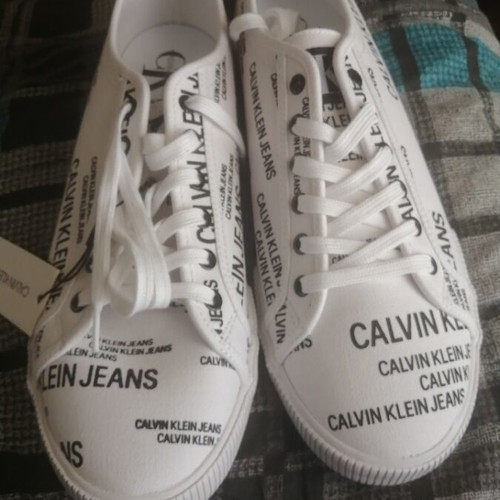 Calvin Clein men's sneakers new size 44 black-white