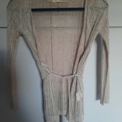 Sfera Collection Transparent Cardigan size S like new