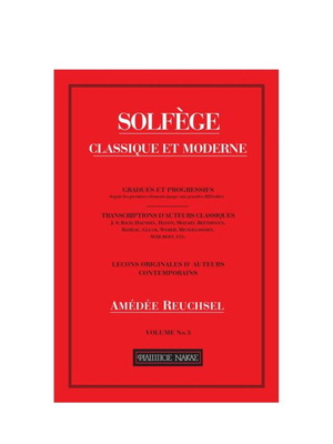 Solfege 3 sheet music like new