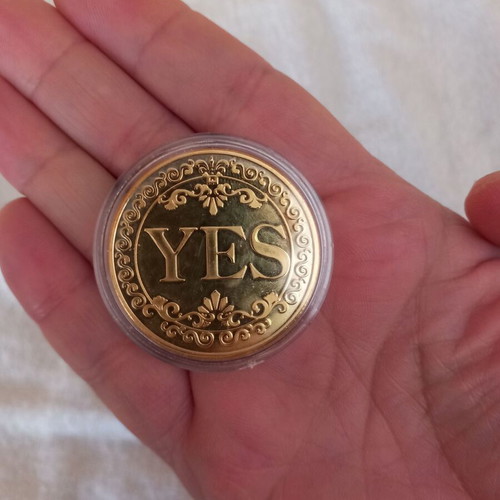 Collectible Gold Decision Coin 40mm new