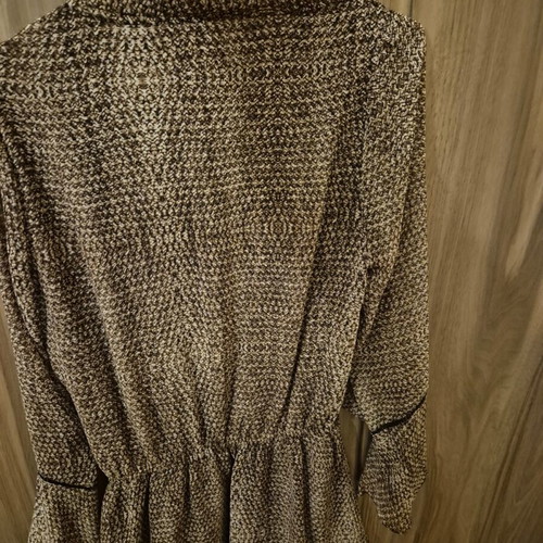 Juicy Couture Short Dress S Black and Beige
