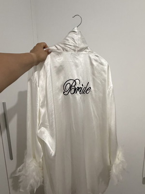Nifiki Robe new, white, size L