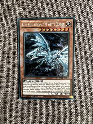 Blue Eyes Alternative White Dragon Secret Rare Mint