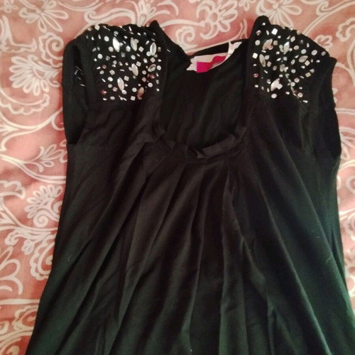Swarovski party dress like new, black, Posare, size M