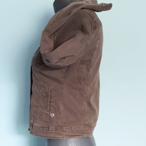 Ελαστικό τζιν μπουφάν Denim σαν καινούργιο, σκούρο nude, Heimatliebe