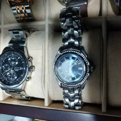 Collection of Authentic Men's Watches used