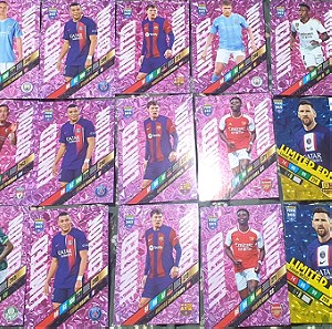 18 Κάρτες Fifa 365 Panini Adrenalyn XXL (!) 2023 και 2024 Limited Edition. Πωλούνται και μεμονωμένα