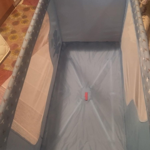 Playpen like new with changing table and regular mattress