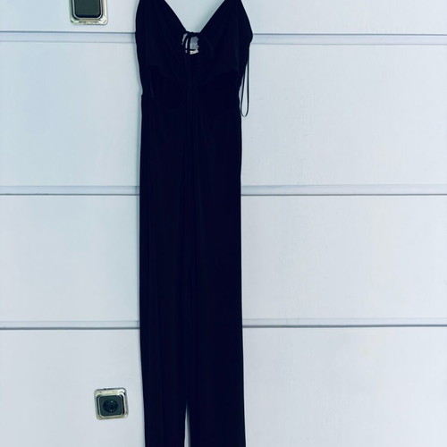 Bershka black cut out one-piece jumpsuit like new
