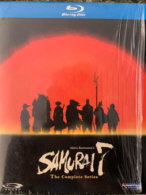 SAMURAI 7 Blu-Ray BOX SET ANIME MANGA ΠΛΗΡΗΣ ΣΕΙΡΑ ΑΡΙΣΤΗ ΑΡΙΣΤΗ ΚΑΤΑΣΤΑΣΗ!