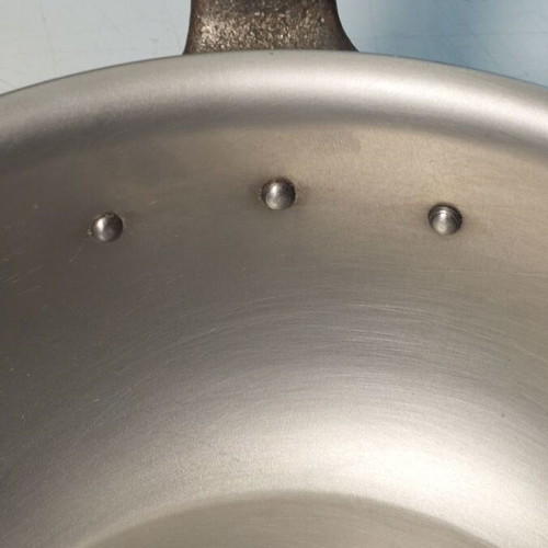 FALK copper sauté pan like new with 18 cm lid