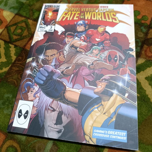 Marvel vs Capcom 3 comic like new