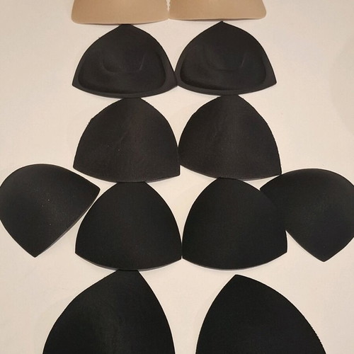 Enhancing cups like new, 6 sets, 13-15 cm, black and beige