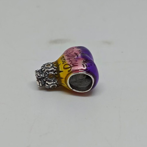 925 Silver Charm Hot Air Balloon Happy Birthday like new