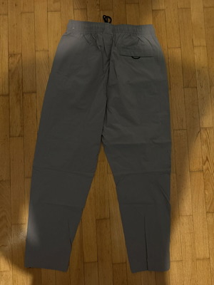 Nike sports pants, windproof lightweight fabric, grey, size M