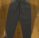 Nike sports pants, windproof lightweight fabric, grey, size M