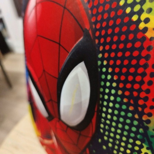 Gim 3D Spiderman Silver Eyes Kindergarten Backpack like new