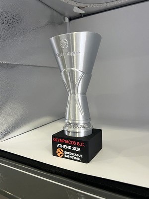 Κύπελλο EuroLeague 2026 Olympiacos έκδοση καινούργιο 3D εκτυπωμένο συλλεκτικό