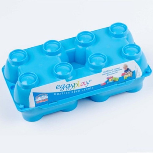 Eggyplay egg holder new, set of 24 pieces with 8 soft eggs