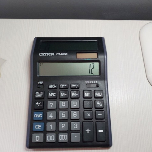 CIZITON CT 2000 calculator like new, large double