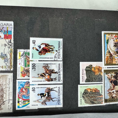 Old used stamps
