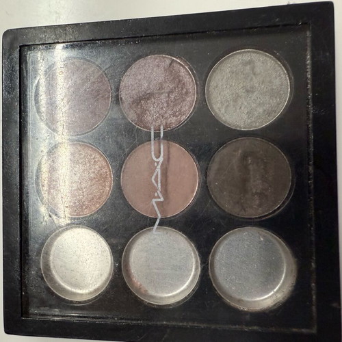 Mac Solar Glow Times Nine eyeshadows used