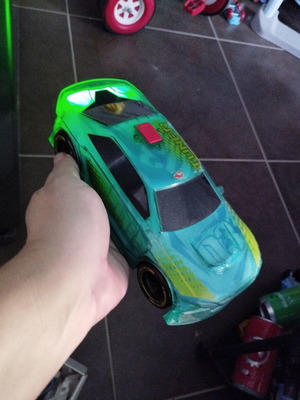Toy car with sound and light like new