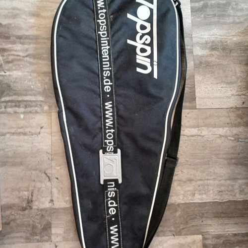 Rex Professional Tennis Racket with Case used, 100% graphite