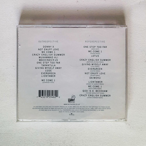 Faithless Outrospective 2CD used, electronic
