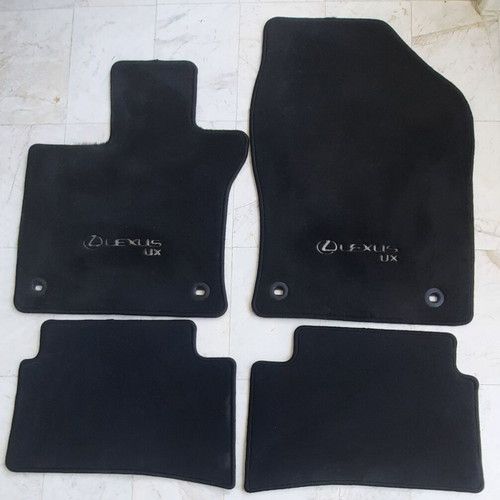 Lexus UX250 floor mats set of 4 used, genuine factory carpet
