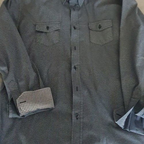 Grand's XL slim fit blue shirt like new