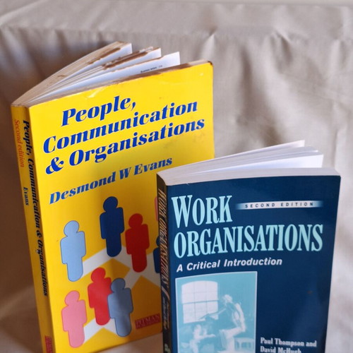 Work Organisations and People, Communication & Organisations books set