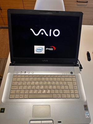 Sony Vaio FE11S laptop used with 2GB memory, HDD, Windows XP
