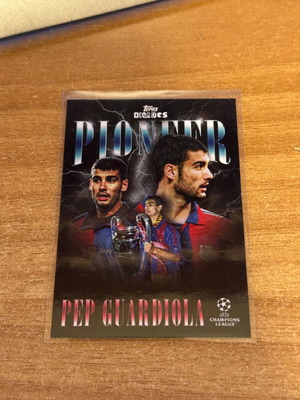 Pep Guardiola - Pioneer- Topps Decades 2025 Barcelona