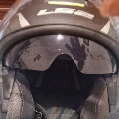 LS2 Verso II OF618 motorcycle helmet M 57/58 with Bluetooth intercom