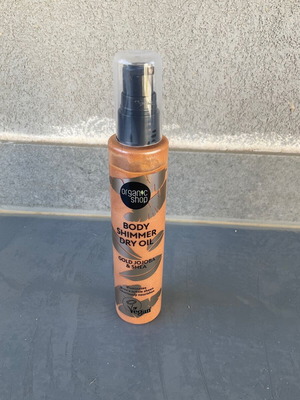 Natura Siberica Body Shimmer сухо масло 100 мл, Gold Jojoba & Shea, ново