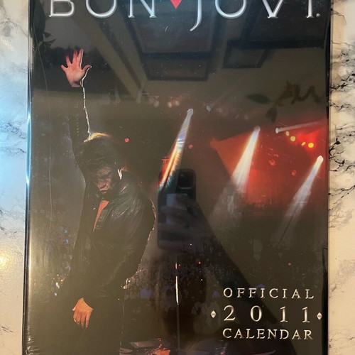 Bon Jovi 2011 Official A3 Calendar new