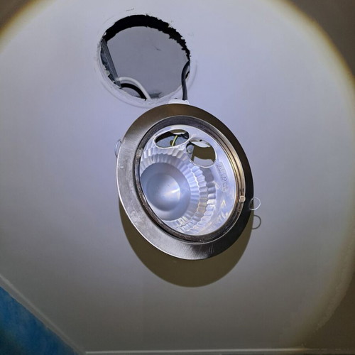 Recessed ceiling lights Φ185 used, set of 7 pieces
