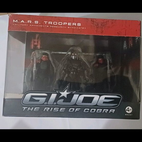 G.I. Joe Rise Of Cobra M.A.R.S. Troopers Action Figure 3 Pack new 2008