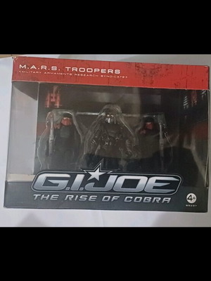 G.I. Joe Rise Of Cobra M.A.R.S. Troopers Action Figure 3 Pack new 2008
