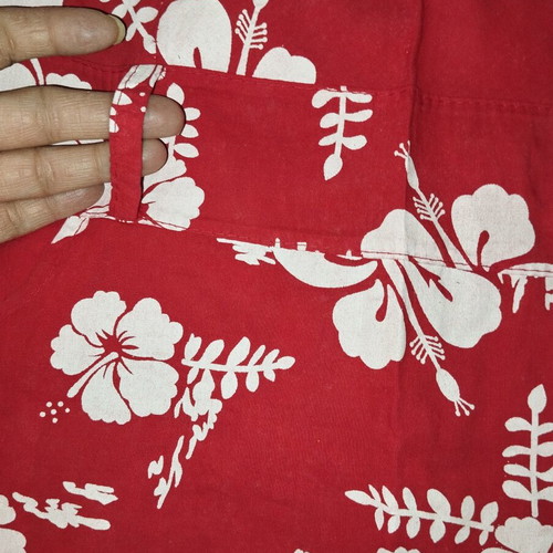 Italian summer dress like new with pockets and belt loops, size S