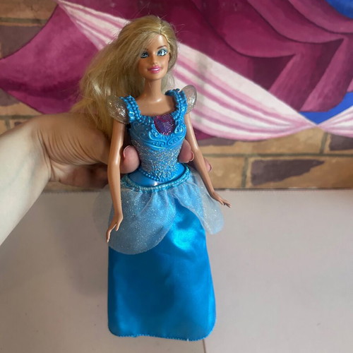 Barbie Fairytale Blue Princess Doll Mattel