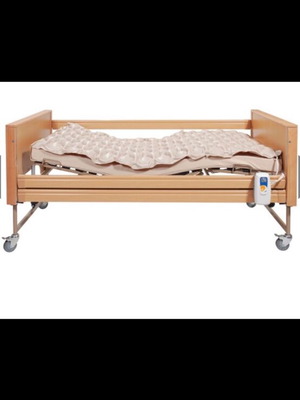 Air mattress for bed rest with motor used